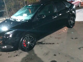 2010 Ford Focus II Рестайлинг, чёрный, 620000 рублей, вид 4
