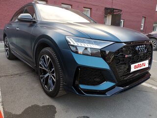 2021 Audi Q8 45 TDI I (4M), синий, 6800000 рублей, вид 1