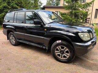 2004 Lexus LX 470 II Рестайлинг, чёрный, 1500000 рублей, вид 3