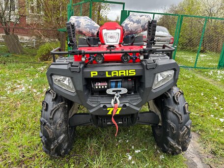 2007 Polaris Sportsman 500, красный, 505000 рублей, вид 1