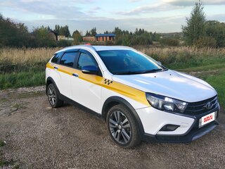 2021 Lada (ВАЗ) Vesta SW Cross I, белый, 1150000 рублей, вид 2