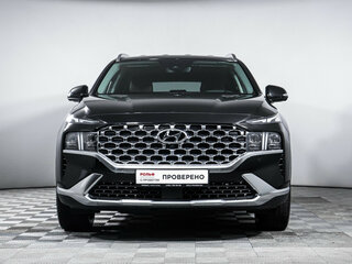 2022 Hyundai Santa Fe IV Рестайлинг, чёрный, 4175000 рублей, вид 2