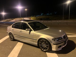 2002 BMW 3 серии 320i IV (E46) Рестайлинг, серебристый, 899000 рублей, вид 1