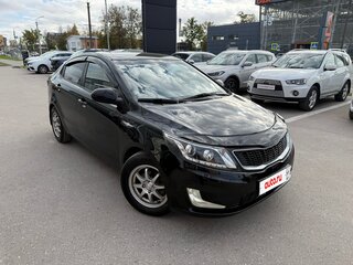 2012 Kia Rio III, чёрный, 655000 рублей, вид 3
