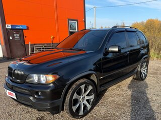 2004 BMW X5 3.0i I (E53) Рестайлинг, чёрный, 1200000 рублей, вид 5