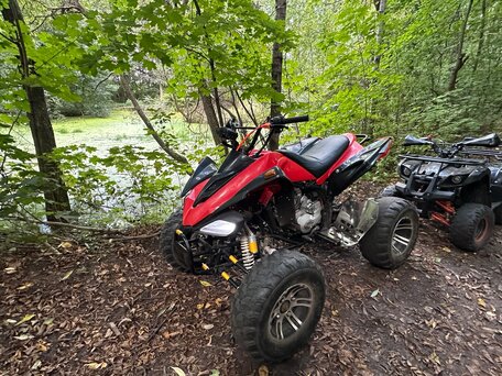 2017 Yamaha Raptor YFM250, красный, 180000 рублей, вид 2