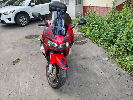 2000 Honda VFR 800, красный, 400000 рублей, вид 1