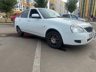 2014 Lada (ВАЗ) Priora I Рестайлинг, белый, 490000 рублей, вид 3