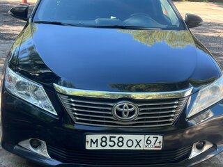 2012 Toyota Camry VII (XV50), чёрный, 1200000 рублей, вид 1