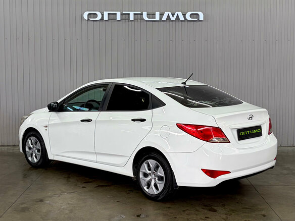 2015 Hyundai Solaris I Рестайлинг, белый, 1047000 рублей - вид 6