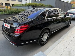 2018 Mercedes-Benz Maybach S-Класс 560 I (X222) Рестайлинг, чёрный, 3452000 рублей, вид 5