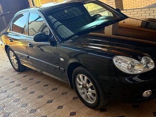 2008 Hyundai Sonata ТагАЗ IV (EF) Рестайлинг, чёрный, 1150000 рублей, вид 2