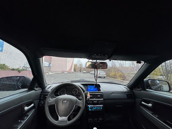 2018 Lada (ВАЗ) Priora I Рестайлинг, чёрный - вид 8