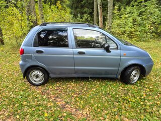 2007 Daewoo Matiz I Рестайлинг, синий, 170000 рублей, вид 2
