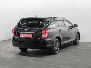 2010 Toyota Corolla Fielder X (E140, E150) Рестайлинг, чёрный, 960000 рублей, вид 3