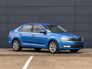 2016 Skoda Rapid I, синий, 1355000 рублей, вид 3