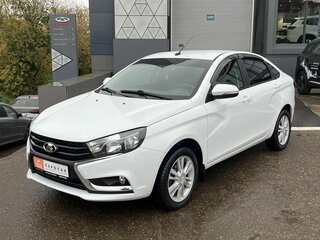 2019 Lada (ВАЗ) Vesta I, белый, 835000 рублей, вид 2