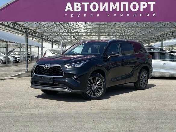 2026 Toyota Highlander IV (XU70), чёрный, 5990000 рублей