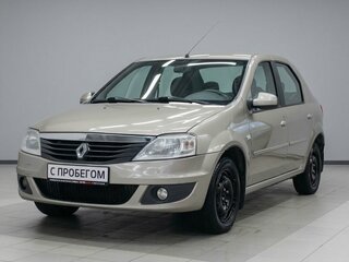2010 Renault Logan I Рестайлинг, бежевый, 440000 рублей, вид 1