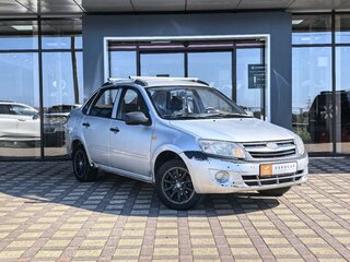 2012 Lada (ВАЗ) Granta I, серебристый, 260000 рублей, вид 3