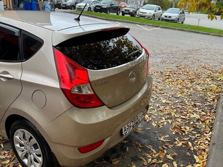 2013 Hyundai Solaris I, бежевый, 850000 рублей, вид 5