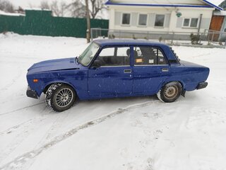 2006 Lada (ВАЗ) 2107, синий, 90000 рублей, вид 4