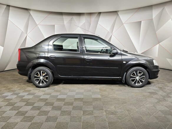 2014 Renault Logan I Рестайлинг, чёрный, 599000 рублей - вид 5