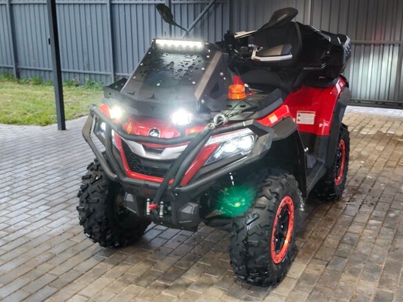 2024 Sharmax Force 1100, красный, 1100000 рублей