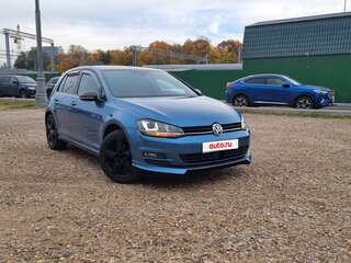 2014 Volkswagen Golf VII, голубой, 1600000 рублей, вид 5