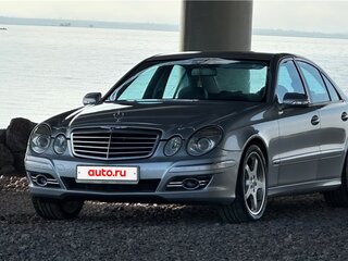 2007 Mercedes-Benz E-Класс 200 NGT III (W211, S211) Рестайлинг, серебристый, 1250000 рублей, вид 1