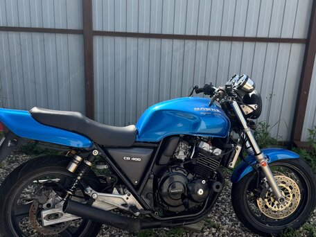 1996 Honda CB 400 Super Four, синий, 230000 рублей, вид 2
