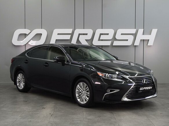 2016 Lexus ES 250 VI Рестайлинг, чёрный, 1961000 рублей