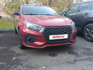 2016 Lada (ВАЗ) Vesta I, красный, 675000 рублей, вид 3