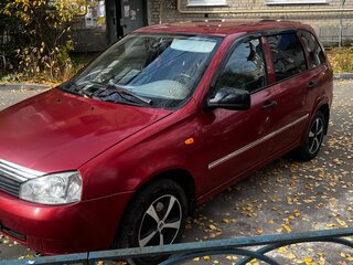2008 Lada (ВАЗ) Kalina I, красный, 145000 рублей, вид 1