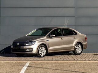 2015 Volkswagen Polo V Рестайлинг, коричневый, 995000 рублей, вид 1