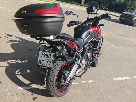 2012 Kawasaki Versys 650, красный, 430000 рублей, вид 4