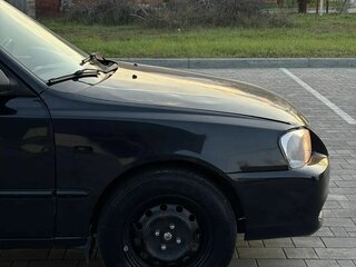 2006 Hyundai Accent ТагАЗ II, чёрный, 400000 рублей, вид 3
