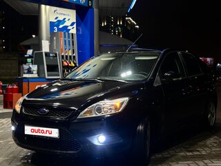 2010 Ford Focus II Рестайлинг, чёрный, 649000 рублей, вид 1