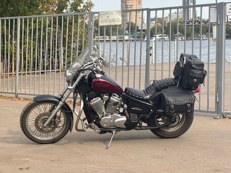 1995 Honda Steed 400, чёрный, 270000 рублей, вид 2