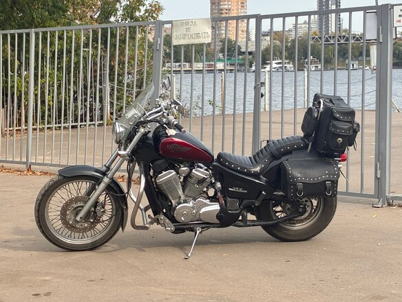 1995 Honda Steed 400, чёрный, 270000 рублей - вид 1