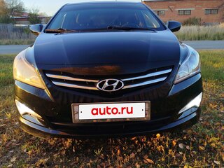 2014 Hyundai Solaris I Рестайлинг, чёрный, 600000 рублей, вид 2
