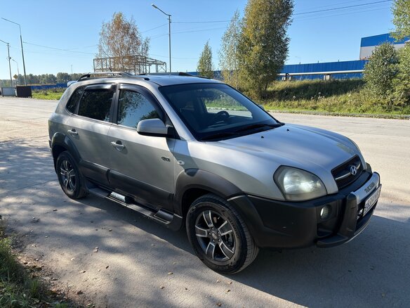 2007 Hyundai Tucson I, серебристый, 790000 рублей - вид 1