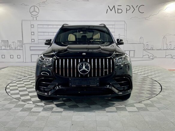 2025 Mercedes-Benz GLS AMG 63 AMG II (X167) Рестайлинг, чёрный, 33900000 рублей
