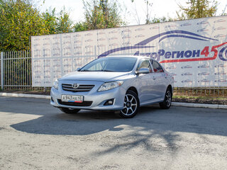 2008 Toyota Corolla X (E140, E150), голубой, 699000 рублей, вид 1
