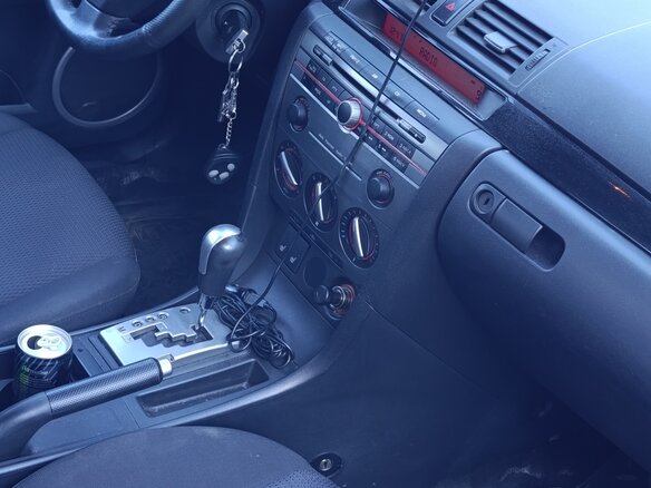 2006 Mazda 3 I (BK) Рестайлинг, красный, 400000 рублей - вид 8
