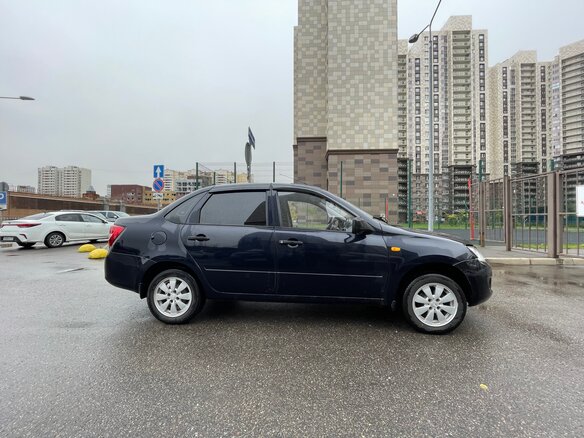 2013 Lada (ВАЗ) Granta I, синий, 350000 рублей - вид 3