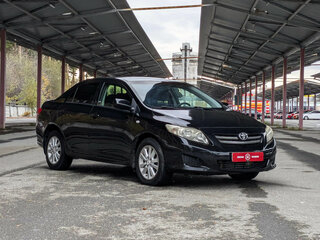 2008 Toyota Corolla X (E140, E150), чёрный, 859900 рублей, вид 2