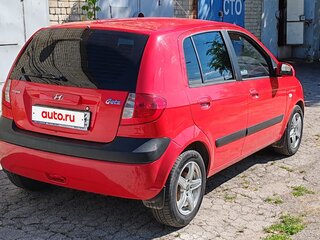 2006 Hyundai Getz I Рестайлинг, красный, 450000 рублей, вид 5