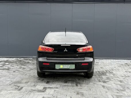 2008 Mitsubishi Lancer X, чёрный, 790000 рублей, вид 4
