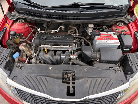2014 Kia Rio III, красный, 735000 рублей - вид 11